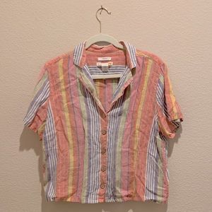 C&C California short sleeve button up shirt